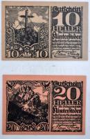 109db-os vegyes német és osztrák szükségpénz tétel, benne érdekes darabokkal, több UNC-os minőség T:...