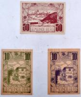 109db-os vegyes német és osztrák szükségpénz tétel, benne érdekes darabokkal, több UNC-os minőség T:...