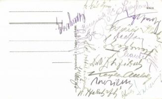 A dicsőséges visszatérés örök emlékére felajánlja: Kolozsvári "Vonatkísérők dal és zeneköre&quo...