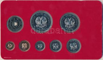 Pápua Új-Guinea 1978. 1t,2t,5t,10t,20t,1K,5K,10K mintadarabok szettben T:BU
Papua New Guinea 1978. 1...