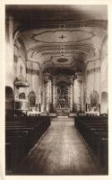 Székelyudvarhely, Plébánia templom, belső / church interior 'vissza' So. Stpl