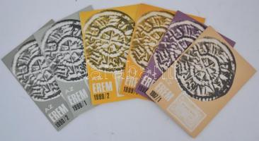 1976-1990. Az Érem c. folyóirat 13db különböző száma