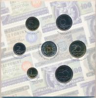 2006. 1Ft-100Ft 8klf db, forgalmi sor szettben, benne 1946-os 1Ft Ag "Hatvanéves a Forint"...