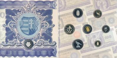 2006. 1Ft-100Ft 8klf db, forgalmi sor szettben, benne 1946-os 1Ft Ag "Hatvanéves a Forint"...