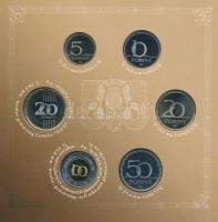 2010. 5Ft-200Ft 6klf db "Himnusz - Erkel / Kölcsey" dísztokos szett T:PP