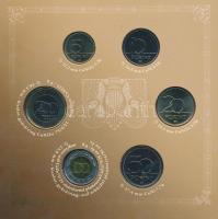 2010. 5Ft-200Ft 6klf db "Himnusz - Erkel / Kölcsey" dísztokos szett T:BU