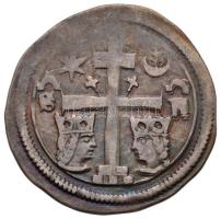 1270-1272. Szlavón Denár Ag "V. István" (1,08g) T:2- Unger I.: 12.