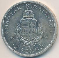 1936. 2P Ag "Liszt Ferenc" T:2,2-
Adamo P7.3