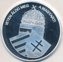 DN "Nemzetünk nagyjai - Kossuth Lajos" Ag emlékérem tanúsítvánnyal (10,37g/0.999) T:PP