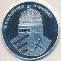 DN "Nemzetünk nagyjai - Petőfi Sándor" Ag emlékérem tanúsítvánnyal (10,37g/0.999) T:PP