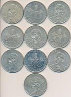 1994. 200Ft Ag "Deák" (10x) T:2,2-