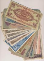 30db-os vegyes magyar bankjegy tétel, közte pengők és adópengők T:vegyes