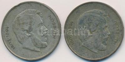 1947. 5Ft Ag "Kossuth" (2x) T:2-,3