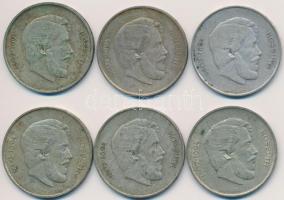 1947. 5Ft Ag "Kossuth" (6x) T:2-,3