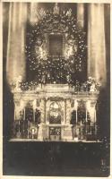 Máriaradna, Kegyoltár, belső / altar, interior, church; D. Steinitzer photo (EK)