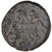 Kelta Birodalom (Kelet) Kr. e. II-I.század Drachma Billon, Kapostal típus (2.58g) T:3
Celtic Empire ...
