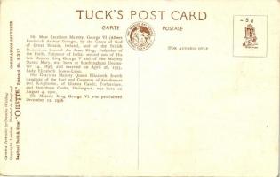 Coronation Souvenir, George VI and Elizabeth