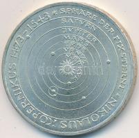 NSZK 1973J 5M Ag "Kopernikusz" T:2
GFR 1973J 5 Mark Ag "Birth of Nicholas Copernicus&...