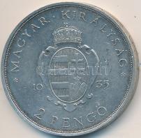 1935. 2P Ag "Pázmány" T:2,2-
Adamo P7.1