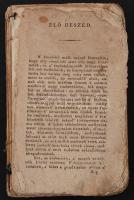 Czövek István: II-dik József császár' élete és tettei. 1. köt. [Pest], [1816], [Trattner]. Az 51-52. oldal egy része kiszakadt, a címlap, a 49-50. és a 63-64. oldal hiányzik, borító nélkül, erősen megviselt állapotban.