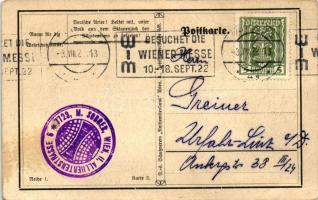 Juda am Wert; Verlag Schulverein 'Antisemitenbund' Wien / Judaica, Anti-Semitic art postca...