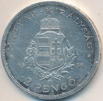 1936. 2P Ag "Liszt Ferenc" T:2,2- polírozott
Adamo P7.3