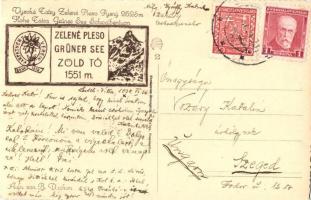 Tátra, Zöld-tó / lake (EK)