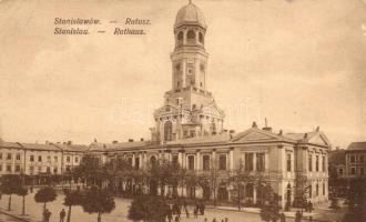 Ivano-Frankivsk, Stanislau, Stanislawow; Rathaus, Apteka / town hall, pharmacy (EB)