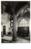 Kolozsvár, Cluj; Ferencrendiek temploma, belső, Mátyás terem / church, interior