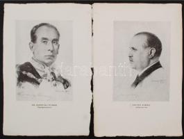 cca 1942-44 Budapest  Székesfőváros vezetői, fotókkal illusztrált nyomtatvány, 23x15cm