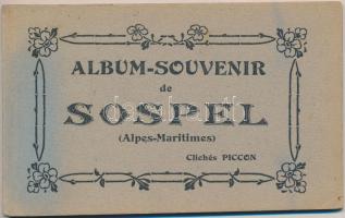 Sospel - postcard booklet with 9 old cards