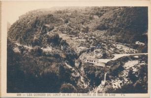 Gorges du Loup, Saut du Loup; - postcard booklet with 12 old cards