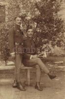 1913 Trieste, Magyar tisztek / Hungarian officers photo