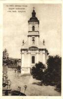 Szekszárd, 1925. október 24-én leégett Római katolikus templom (Rb)