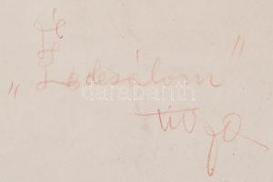 cca 1950 Tiszavölgyi József: Édes álom, aláírt vintage fotóművészeti alkotás, 30x40 cm /
cca 1950 Nu...