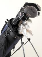 Professzionális, vadonatúj golf-szet. Ütők, mindenféle méretben, eredeti csomagolásban, kitámaszthat...