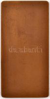 1984. "Csepel Vas- és Fémművek - 35 éves törzsgárda tagjának" Br plakett eredeti dísztokba...