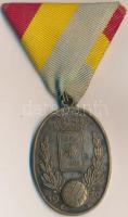 1936. "Budapesti Labdarúgók Alszövetsége 1926 / IV. oszt. bajn. II. 1935-36." Br díjérem mellszalagon (47x33mm) T:2