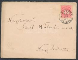 1886 Arany László (1844-1898) saját kezű levele (jún. 30.) sógorának, Szél Kálmán nagyszalontai nagy...