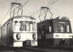 20 db MODERN használatlan közlekedési motívumlap; magyar metro, villamos, vonat, hajó, busz, troli, ...