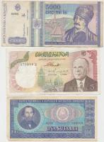 30db-os vegyes külföldi bankjegy tétel T:vegyes 30pcs of various banknotes C:mixed