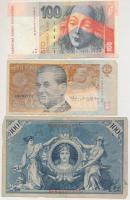 30db-os vegyes külföldi bankjegy tétel T:vegyes
30pcs of various banknotes C:mixed