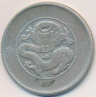 Kína / Yunnan tartomány 1911-1915. 50c Ag "Kuang-hsü" T:3
China / Yunnan Province 1911-191...