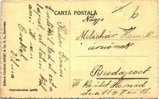 1933 Sinaia, Castelul Peles / castle, anniversary card