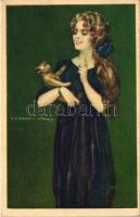 Italian Art Deco postcard, Anna & Gasparini 357-4 s: T. Corbella