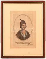 Aubry, Peter (1596-1666):Thomaso Aniello D'Amalfi Populi Neapolitani Rebellis DvX, színezett me...