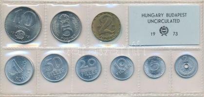 1983. 2f-20Ft 10db klf érmés forgalmi sor fóliatokban T:1