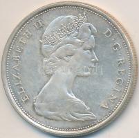 Kanada 1967. 50c Ag "100 éves a Konföderáció" T:2,2- Canada 1967. 50 Cents Ag "Condefederation Centennial" C:XF,VF