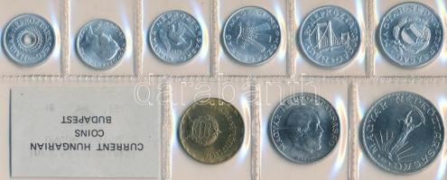 1979. 2f-10Ft 9db klf érmés forgalmi sor fóliatokban T:1