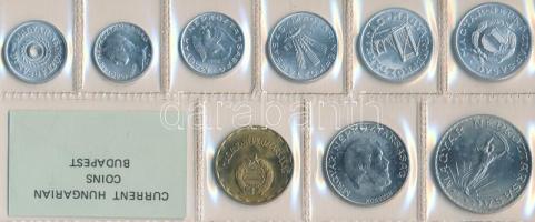 1982. 2f-10Ft 9db klf érmés forgalmi sor fóliatokban T:1
Adamo FO15